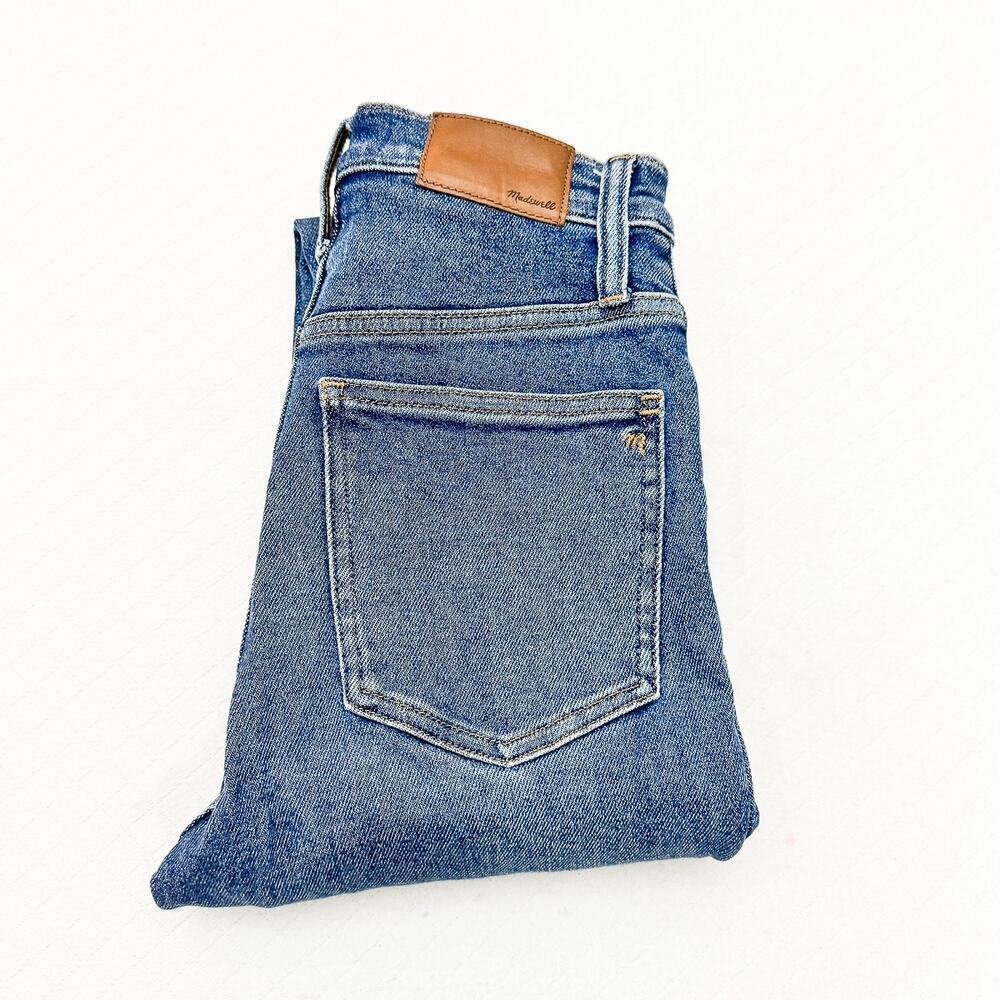 Madewell The Perfect Vintage Jean Wash Dark Denim Zip Fly Size 24